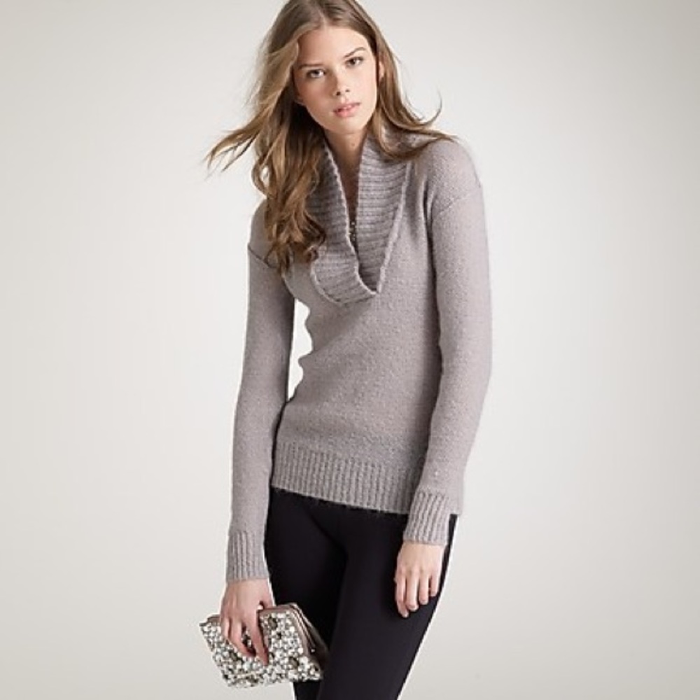 j crew gorgeous cowl sweater